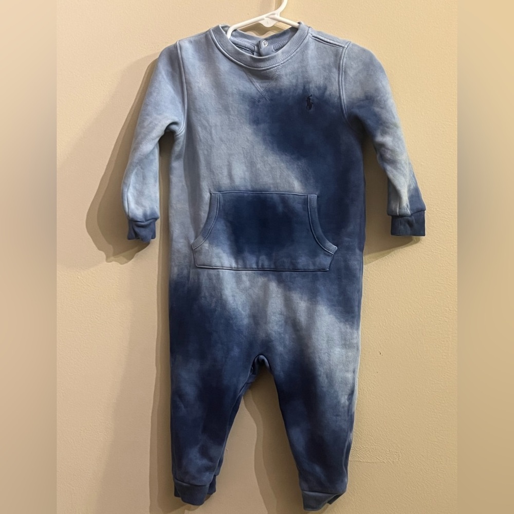 Used RL polo baby jumper sz 12M